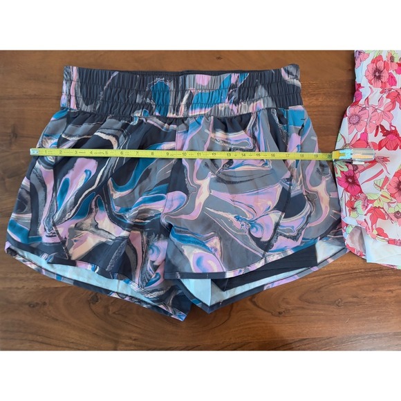 Avia Women's High Rise Running Shorts with Bike Liner Lot of 2 Large Bundle Deal - Picture 7 of 12